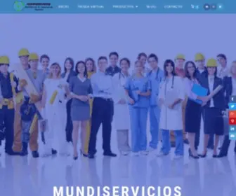 Mundi-Servicios.com(INICIO) Screenshot