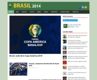 Mundialdefutbol2014.es(Mundial 2014) Screenshot