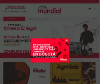 Mundialonline.com.co(Comercio Ferretero) Screenshot