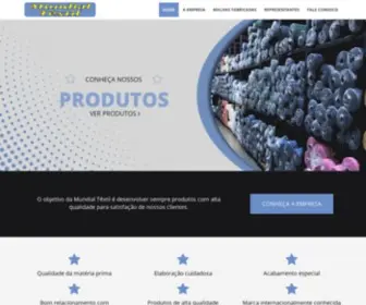 Mundialtextil.com.br(Mundialtextil) Screenshot