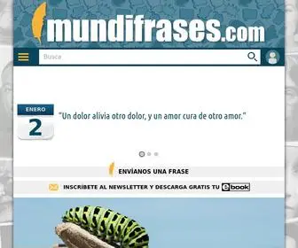 Mundifrases.com(Frases C) Screenshot