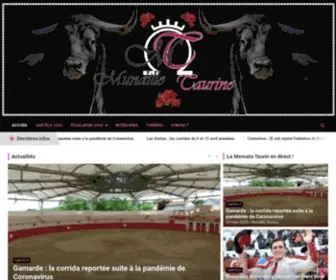 Mundillo-Taurino.com(Mundillo Taurino) Screenshot