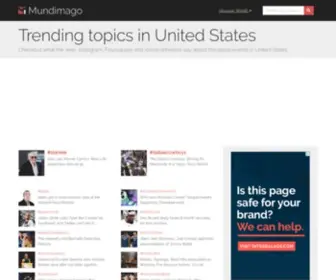 Mundimago.com(Trending topics in United States) Screenshot