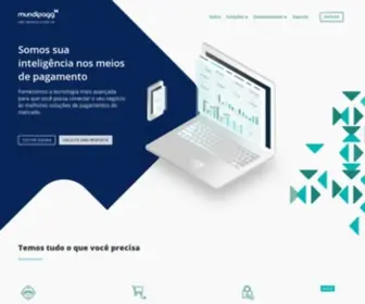Mundipagg.com.br(O Gateway de Pagamento mais inovador do Brasil) Screenshot