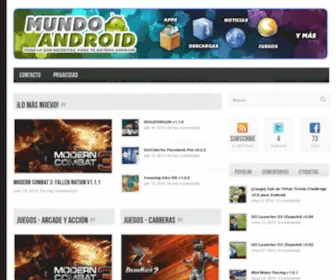 Mundo-Android.com(Mundo Android) Screenshot