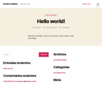 Mundo-Animal.site(CURSOS Y MAS) Screenshot