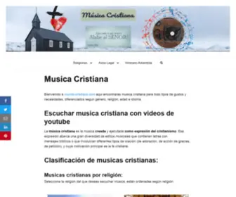 Mundo-Cristiano.com(Musica Cristiana) Screenshot