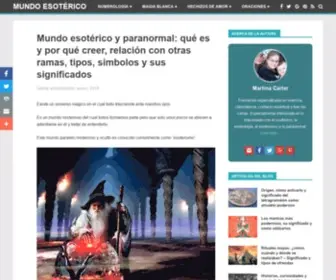 Mundo-Esoterico.online(Mundo) Screenshot