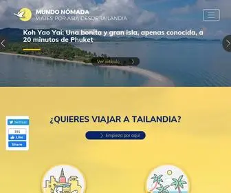 Mundo-Nomada.com(▷ Mundo Nómada) Screenshot