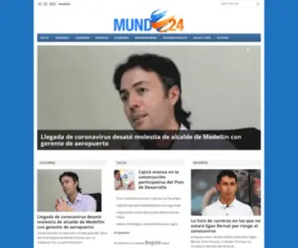 Mundo24.net(Home) Screenshot
