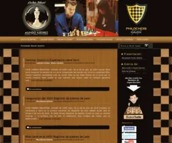 Mundoajedrez.com.pe(Pasión) Screenshot