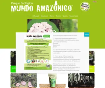 Mundoamazonico.com(Mundo Amazónico) Screenshot