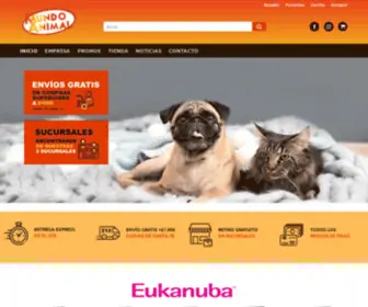 Mundoanimalsantafe.com.ar(Mundo Animal) Screenshot