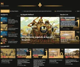 Mundoaoe.com(Medieval eSports) Screenshot