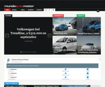 Mundoautomotor.com.ar(Autos a fondo) Screenshot