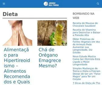 Mundoboaforma.com.br(O Melhor Conteúdo do Mundo da Boa Forma) Screenshot