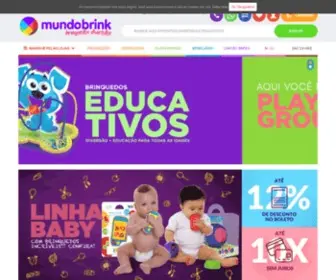 Mundobrink.com(Loja de Artigos Infantis Online) Screenshot