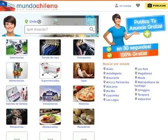 Mundochileno.com(Anuncios clasificados gratis en Chile) Screenshot