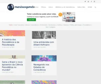 Mundocogumelo.com.br(Mundo Cogumelo • Psicodélicos e Enteógenos) Screenshot