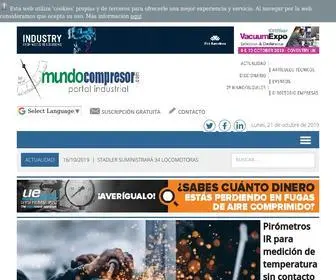 Mundocompresor.com(Actualidad de) Screenshot