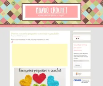 Mundocrochet.com(Mundo Crochet) Screenshot