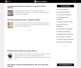 Mundodaeletrica.com.br(Mundo da Elétrica) Screenshot