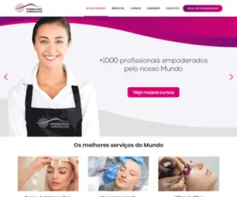 Mundodassobrancelhas.com.br(Bem vindo ao seu Mundo) Screenshot