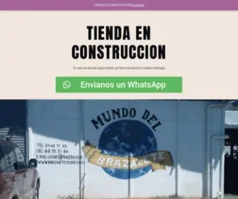 Mundodelbrazalete.com(Distribuidores directos) Screenshot