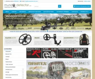 Mundodetector.com(Oro, profundidad, iniciación) Screenshot