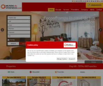 Mundodeviviendas.com(Mundo de Viviendas) Screenshot