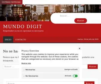 Mundodigit.com(Mundo Digit) Screenshot