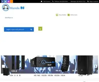 Mundodj.com.br(Mundo do DJ) Screenshot