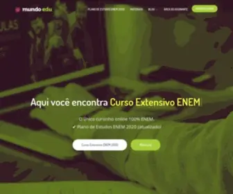 Mundoedu.com.br(Extensivo ENEM 2020) Screenshot