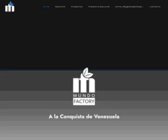 Mundofactorycentral.com(Bienvenido a nuestra central) Screenshot