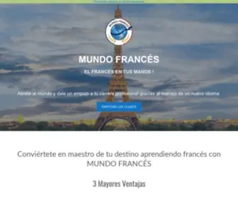 Mundofrances.com(Cours de français) Screenshot