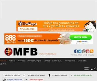Mundofutbolbase.es(HOME) Screenshot