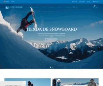 Mundoglaciar.com(Tienda Snowboard Mundo Glaciar Outlet Snow Hasta) Screenshot