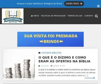 Mundogospeloficial.com.br(Estudo da Palavra de Deus) Screenshot