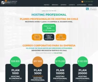 Mundohosting.cl(Hosting Chile) Screenshot