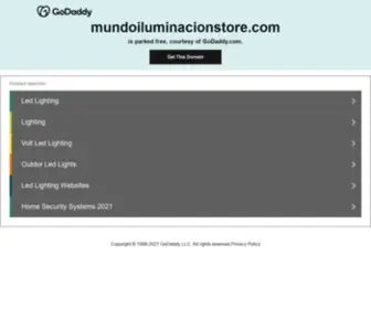 Mundoiluminacionstore.com(Iluminación) Screenshot