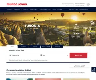 Mundojovenargentina.com(Trabajar otro país) Screenshot