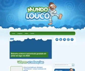 Mundolouco.net(Mundo Louco) Screenshot