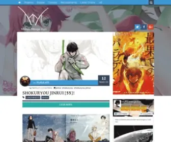 Mundomangakun.com.br(O site Mundo Mangá) Screenshot