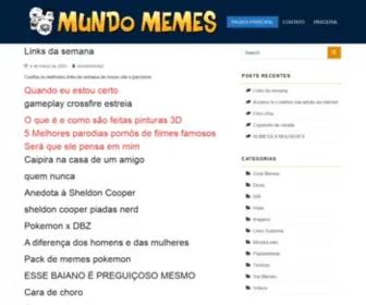 Mundomemes.com.br(Mundo Memes) Screenshot
