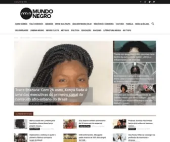Mundonegro.inf.br(Mundo Negro) Screenshot