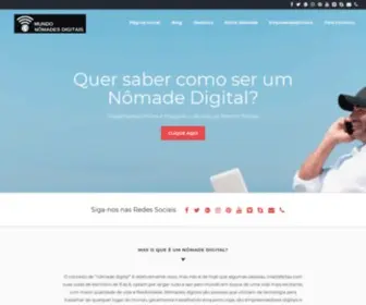 Mundonomadesdigitais.com.br(Mundo Nômades Digitais) Screenshot