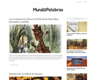 Mundopalabras.es(Book trailers) Screenshot