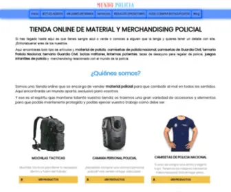 Mundopolicia.com(Mundopolicia) Screenshot