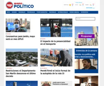 Mundopolitico.com.ar(Mundo Político) Screenshot