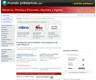 Mundoprestamos.com(MundoPrestamos) Screenshot